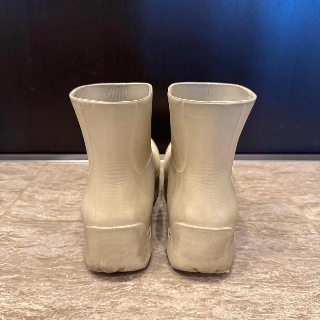 BOTTEGA VENETA パドルブーツ パドルアンクルブーツ 37 ホワイト