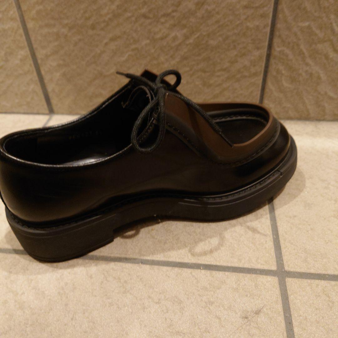 PRADA Diapason 23AW　オペークブラッシュドレザーシューズ