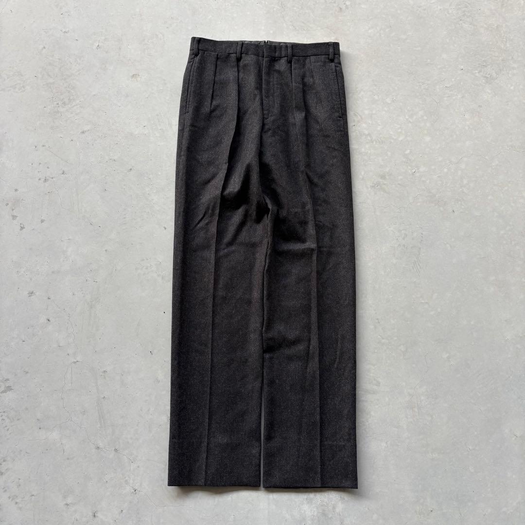 90s Polo Ralph Lauren ウール　ワイドスラックス　タック入り