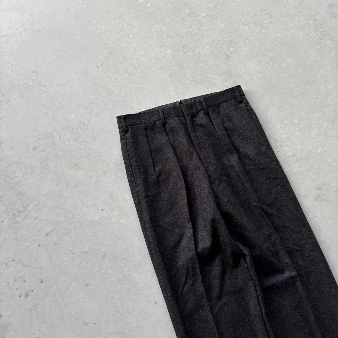 90s Polo Ralph Lauren ウール　ワイドスラックス　タック入り