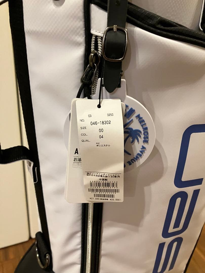 【新品】Rosasen ロサーセン ミニ スタンドキャディバッグ 7型 白