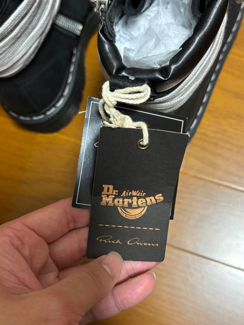 STEEL TOE QUAD RICK OWENS ブーツ