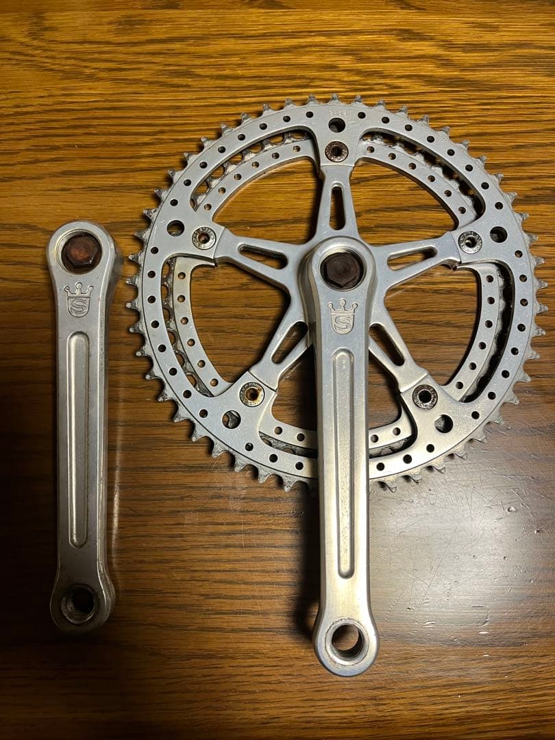 sugino クランク　165mm 45/52T