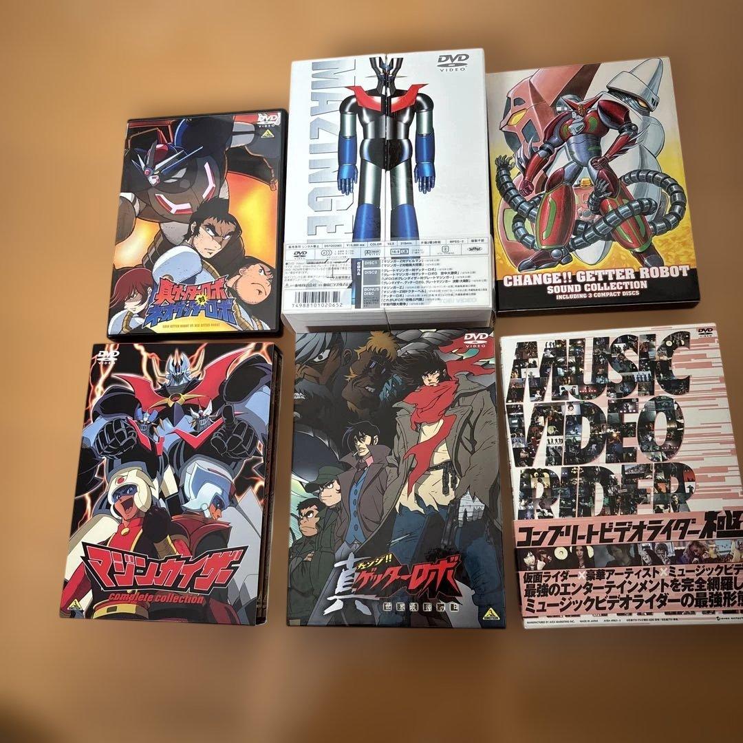 豪華6セットthe Movie 永井豪スーパーロボットBOX、仮面ライダー