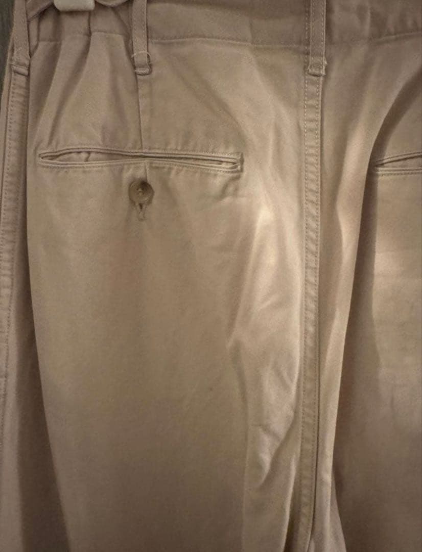 AURALEE WIDE PANTS オーラリー チノパンサイズ3