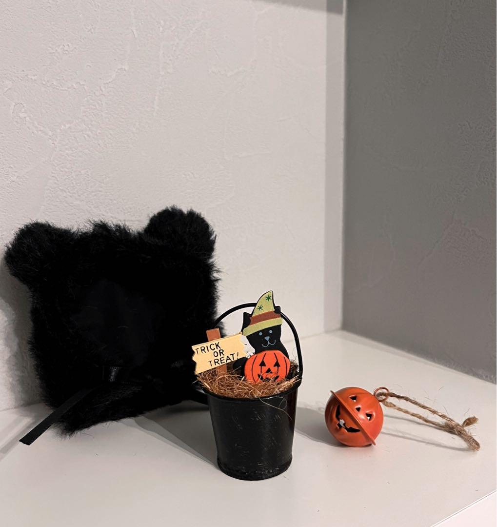 未使用　国内作家様　テディベア　ハロウィン　クマさん