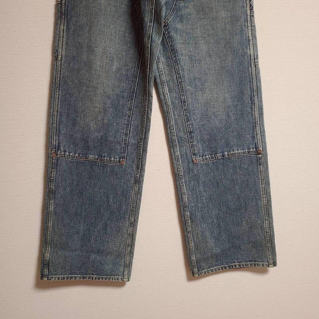 シュガーヒル SUGARHILL フェイデッドペインターダブルニートラウザーズ