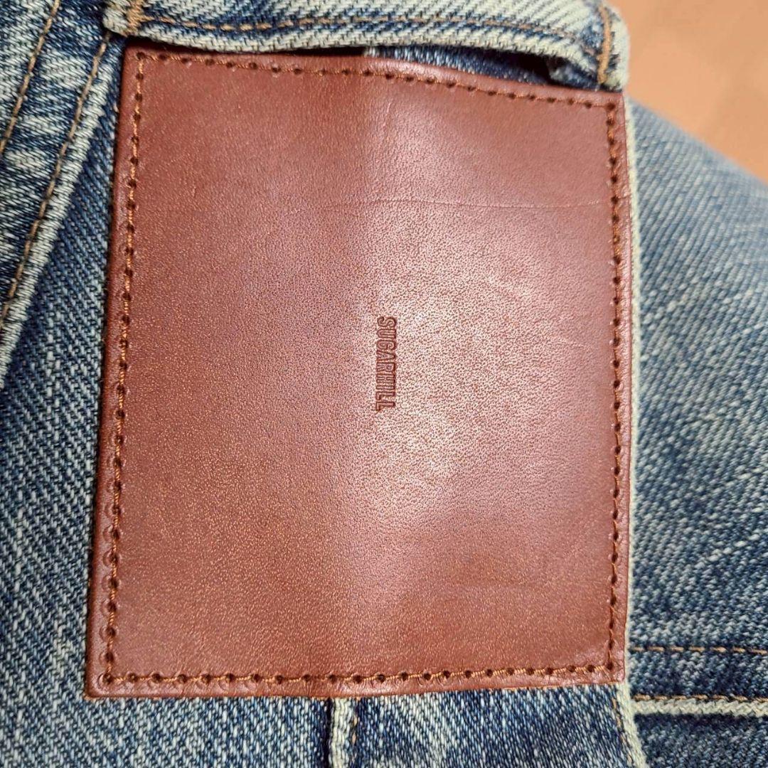 シュガーヒル SUGARHILL フェイデッドペインターダブルニートラウザーズ