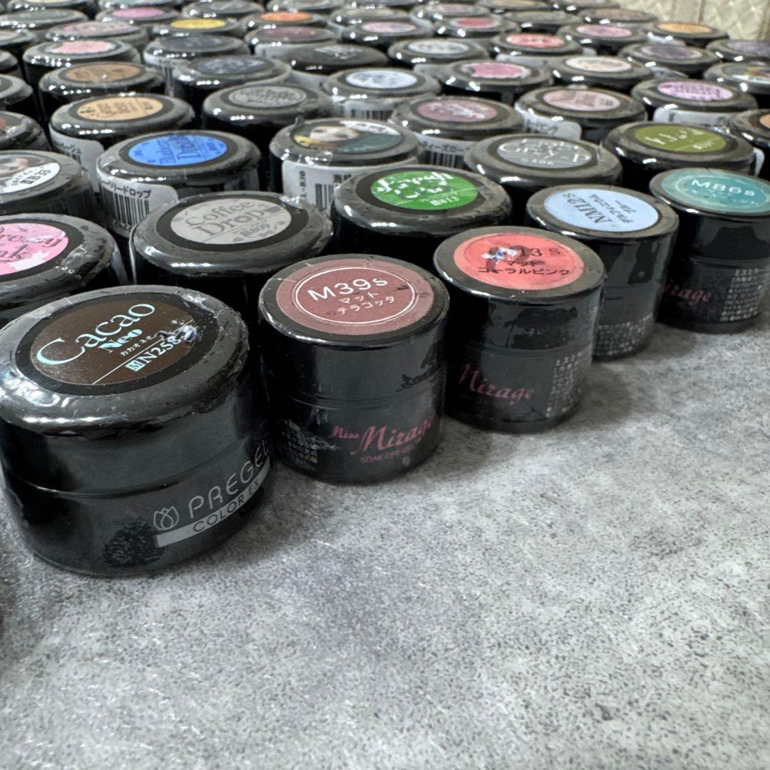 処分最終値下げ【新品未開封】PREGEL ジェルネイル 多色セットまとめ売り