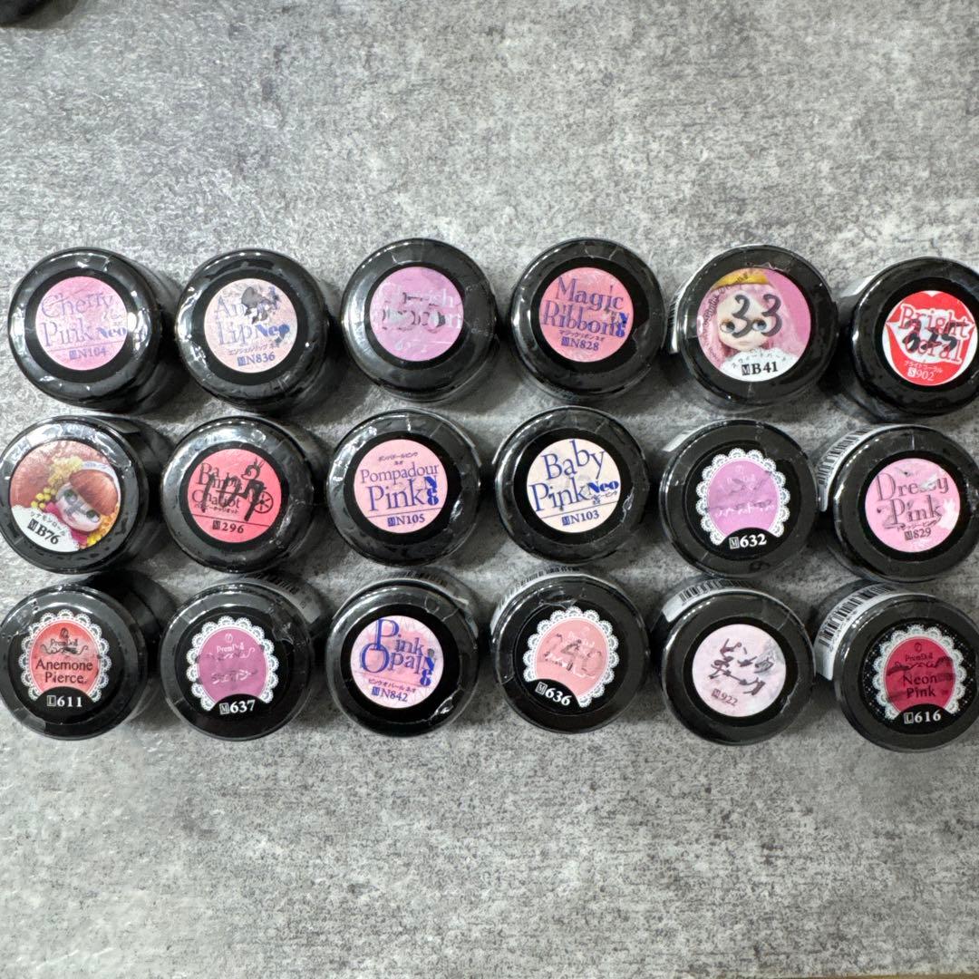 処分最終値下げ【新品未開封】PREGEL ジェルネイル 多色セットまとめ売り