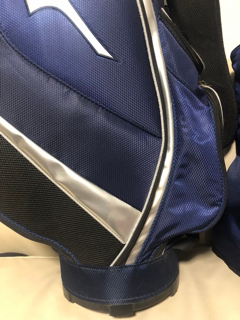 【送料込み】美品　MIZUNO ミズノ キャディバッグ ゴルフバッグ　軽量型