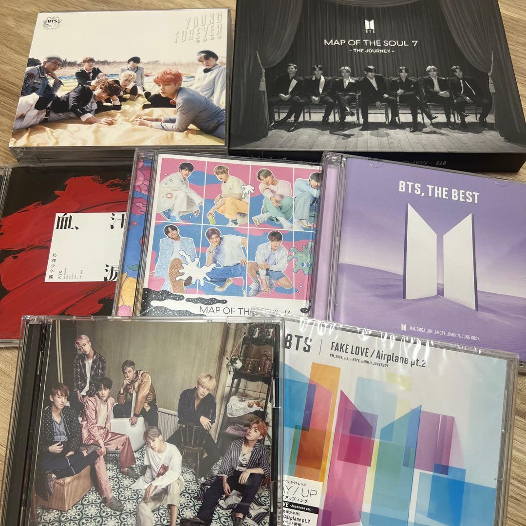 BTS⭐︎CD&DVDセット！！