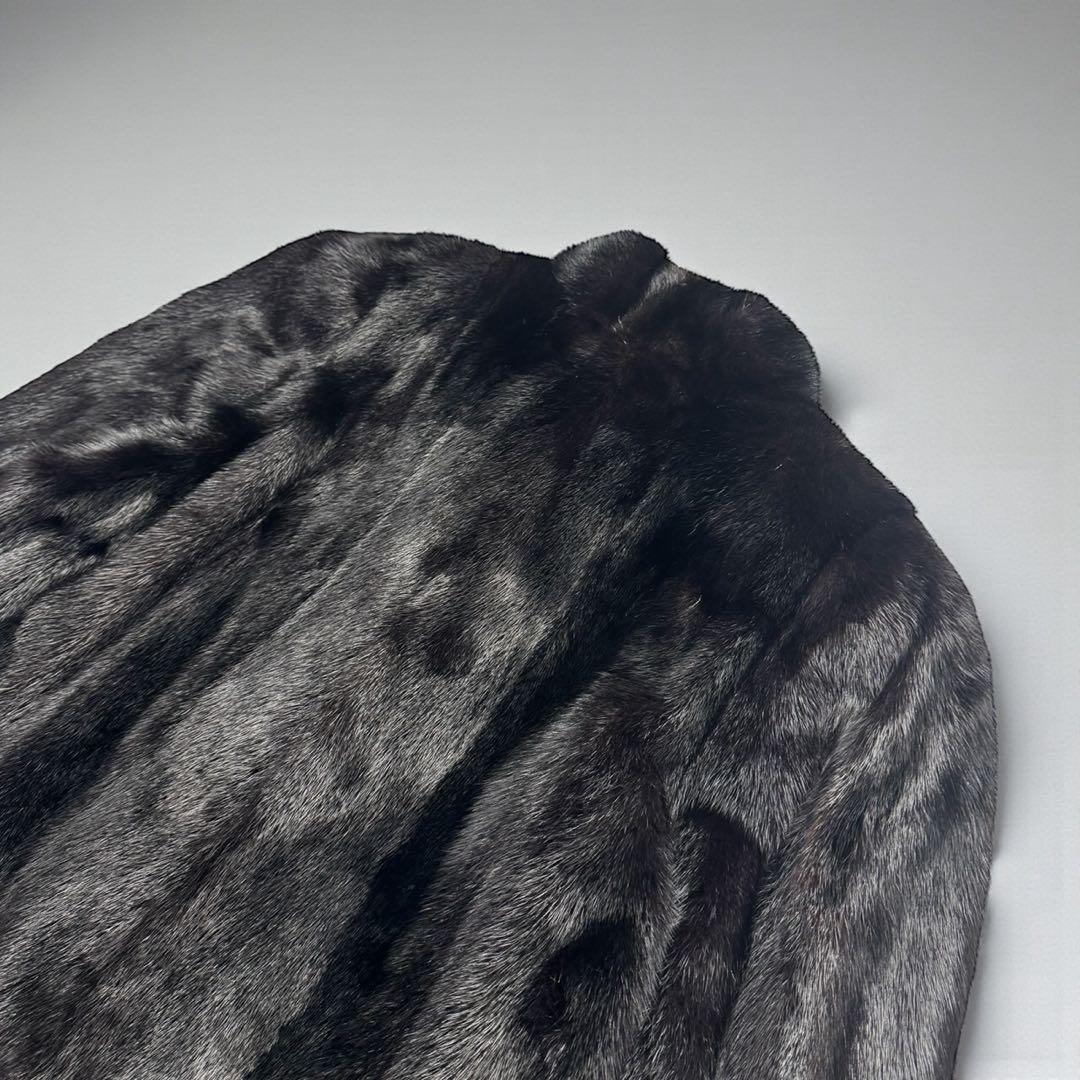 MESSALA　SAGA MINK　サガミンク　毛皮コート　ファーコート　11号