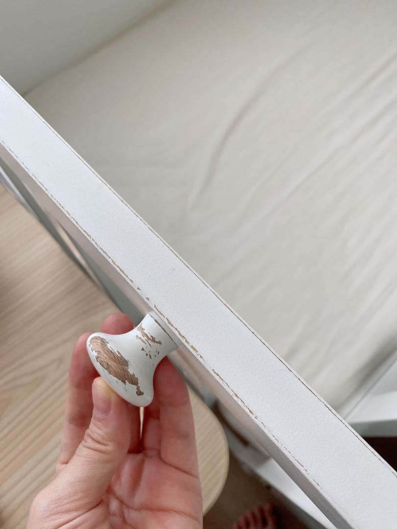 【直接受け渡し】5way ベビーベッド ホワイト &ベットシーツ&マット