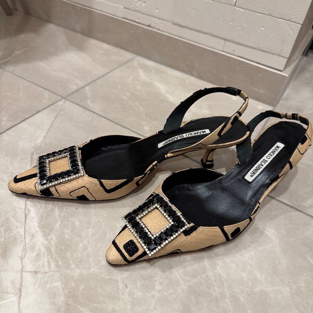 ■未使用品■MANOLO BLAHNIK マノロブラニク サイズ38