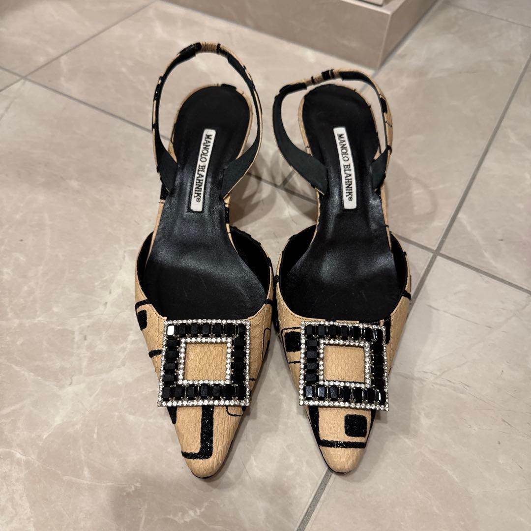 ■未使用品■MANOLO BLAHNIK マノロブラニク サイズ38