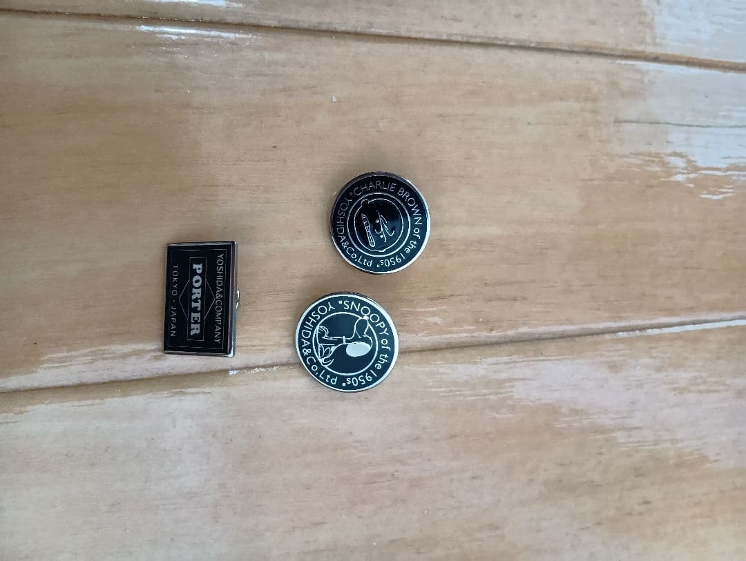 PORTER ブラックビジネスバッグ　スヌーピーコラボ