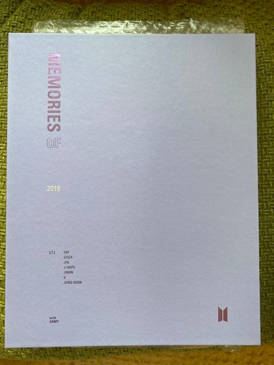 BTS Memories2018 DVD ジョングクトレカ入り　日本語字幕