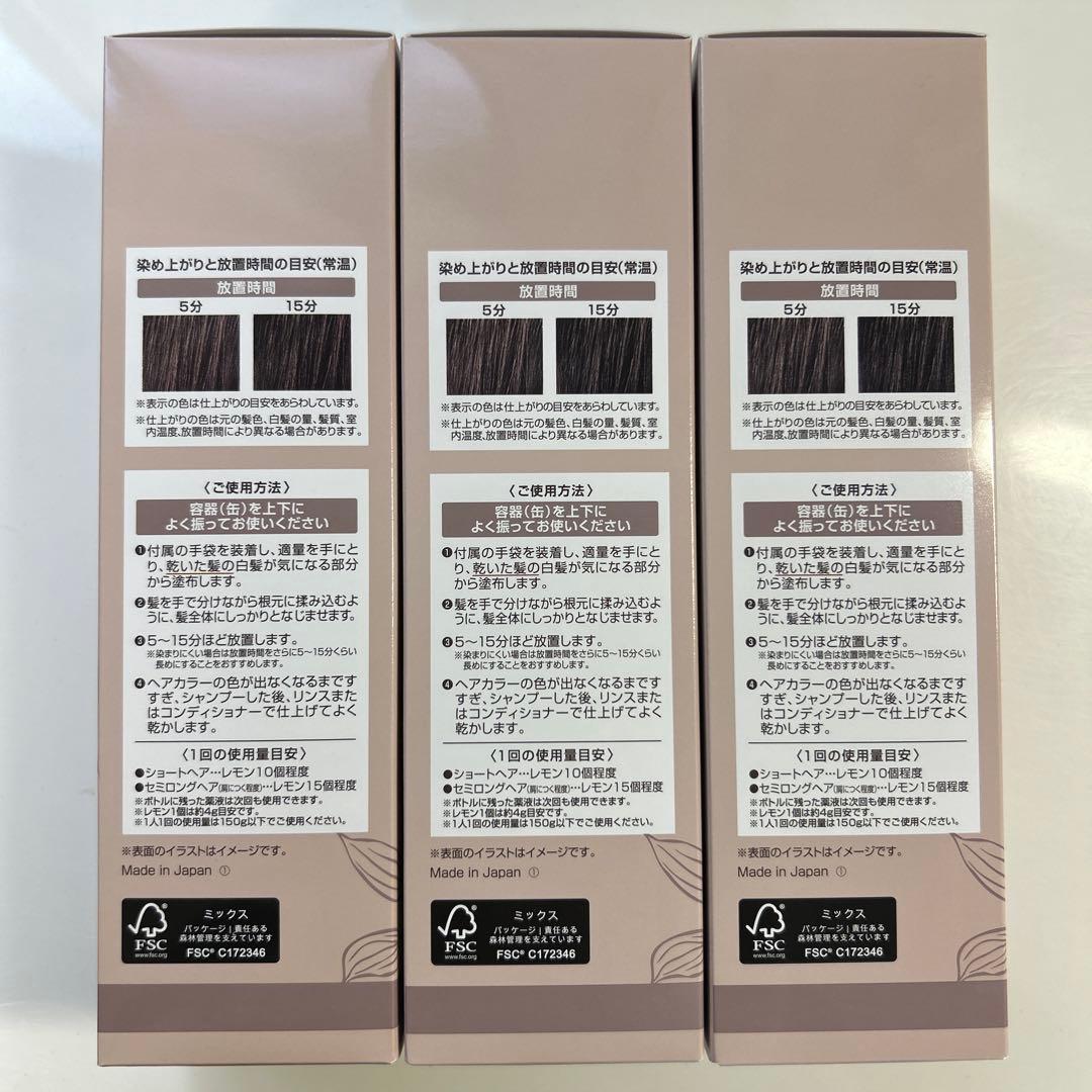 ヘアボーテ エクラ ボタニカル エアカラーフォーム up ダークブラウン