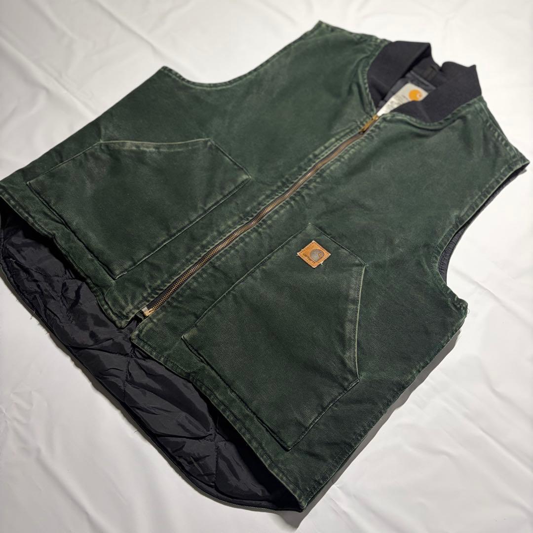 [L] Carhartt - V02 SPC ベスト グリーン mos