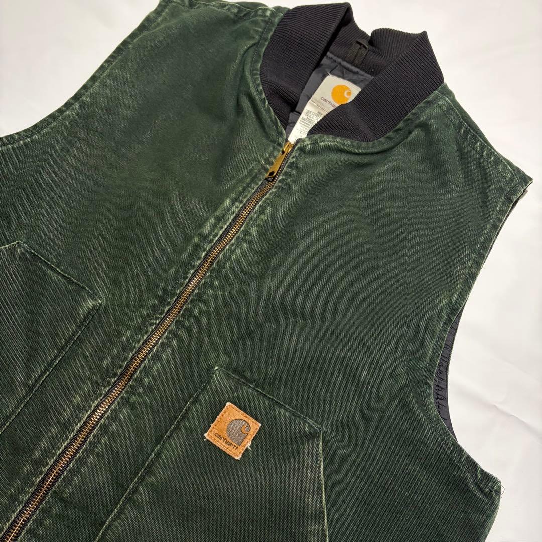 [L] Carhartt - V02 SPC ベスト グリーン mos