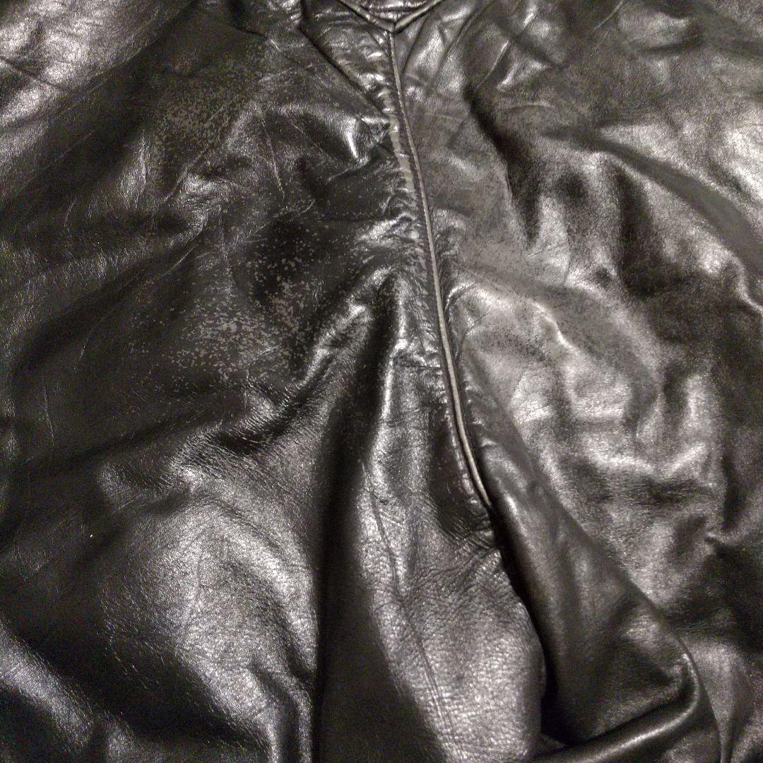 90年代 レザーオーバーオール