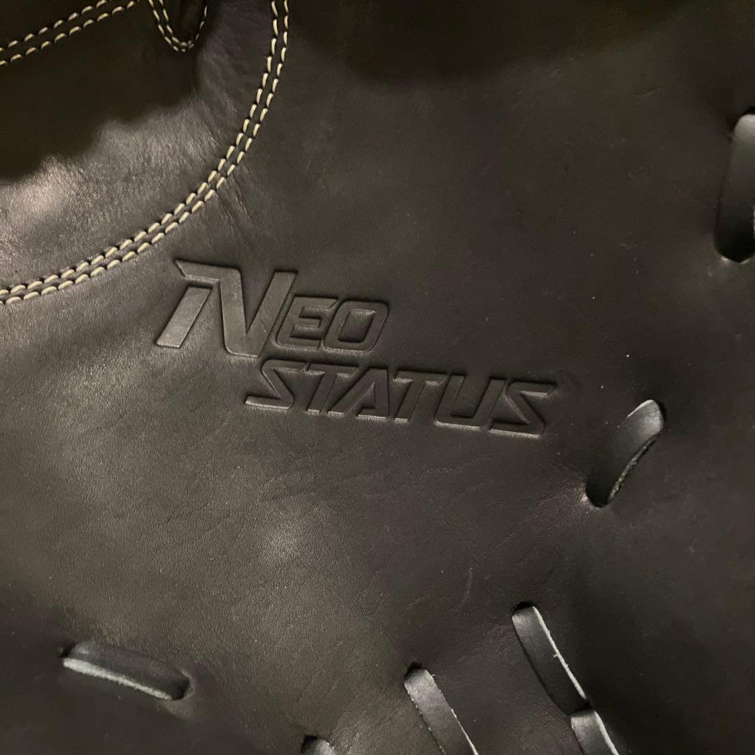 ZETT NEO STATUS 硬式用キャッチャーミット 黒