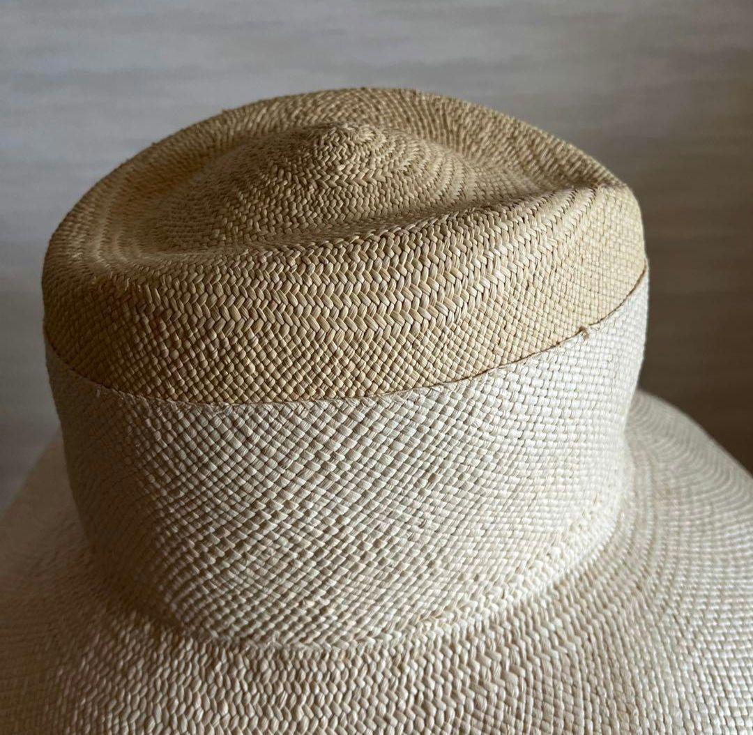 美品【ミュールバウアーMuhlbauer ストローハット】レディース