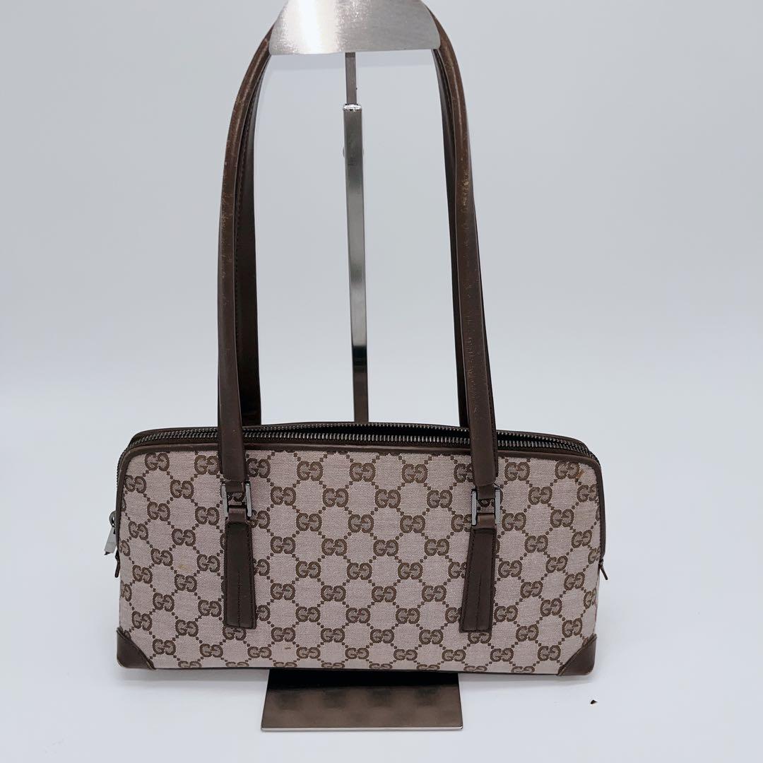 GUCCI グッチ　ハンドバック　001 4283 GG柄 GGキャンバス　肩掛