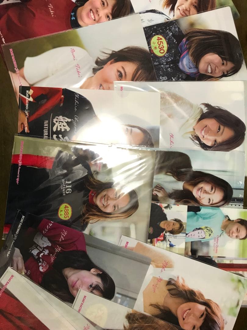 大山千広　中村桃佳　守屋美穂　小野生奈　ボート　競艇　クリアファイル