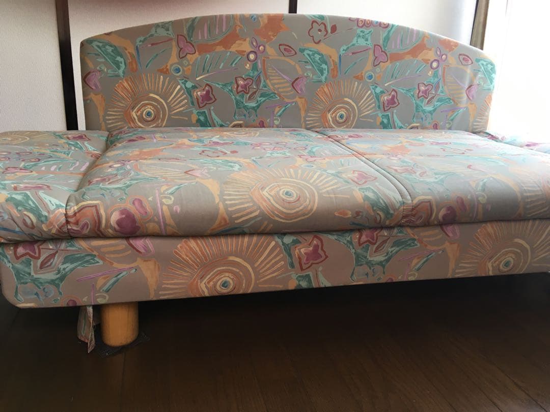 ソファ　ソファベッド　レトロ　2人掛け