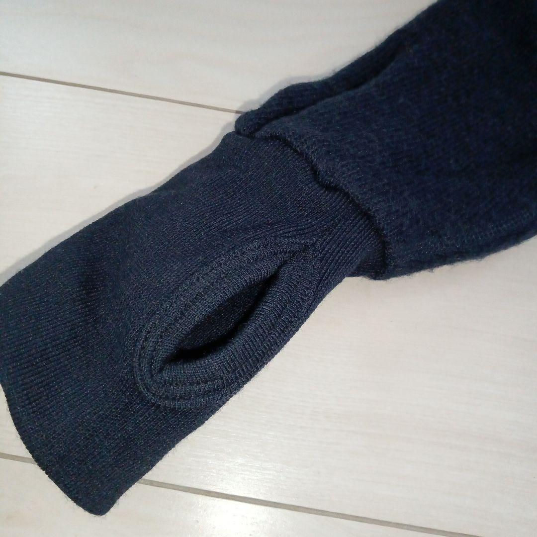 ウールパワー フルジップ ジャケット 400 サイズM ネイビー