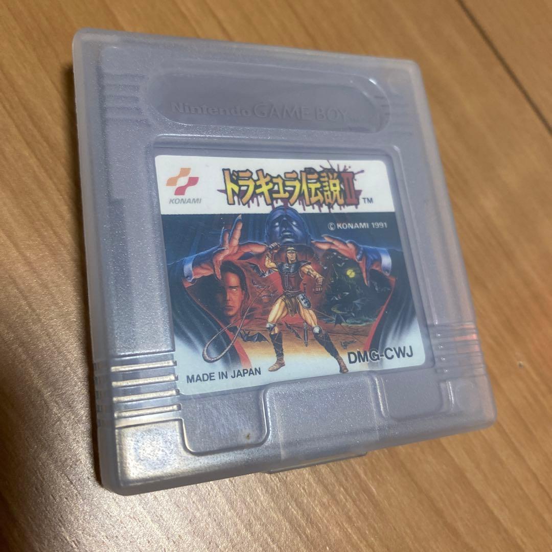 GBソフト　ドラキュラ伝説2 箱・取説•ハガキ有り