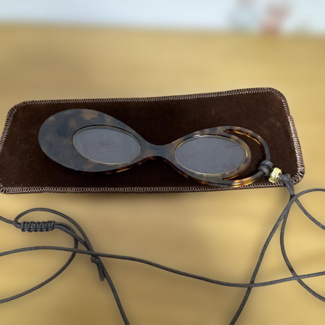 べっ甲風 老眼鏡 収納ケース付き　ヴァンドームブティック