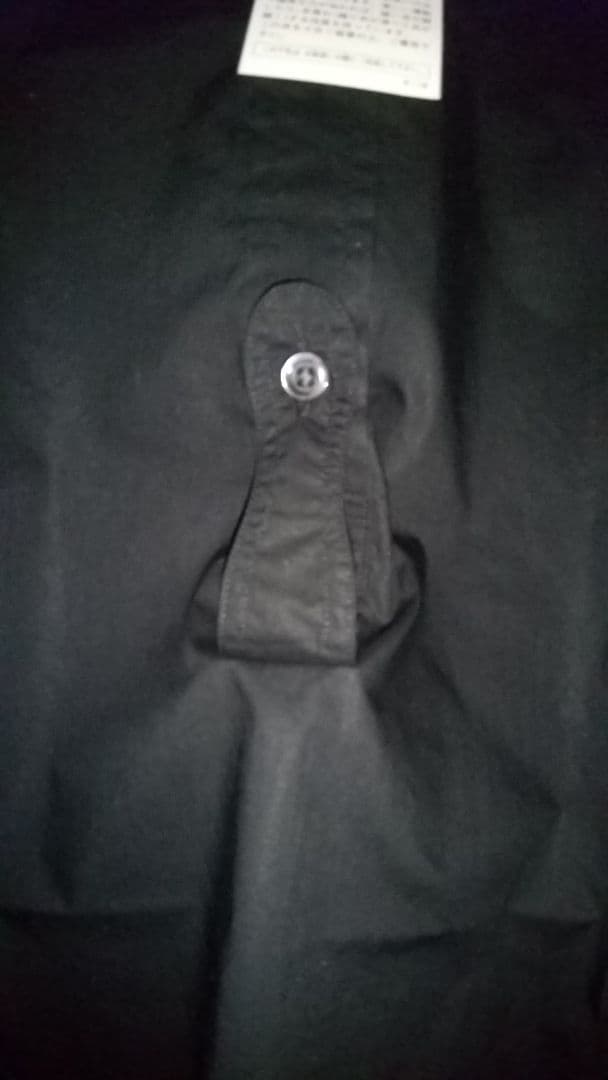 新品タグ付き マーガレット・ハウエル 黒ブラウス 綿１００%