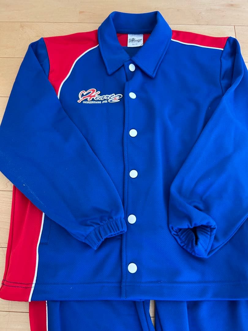 ハーツ バスケットボール ユニフォームセット サイズ145