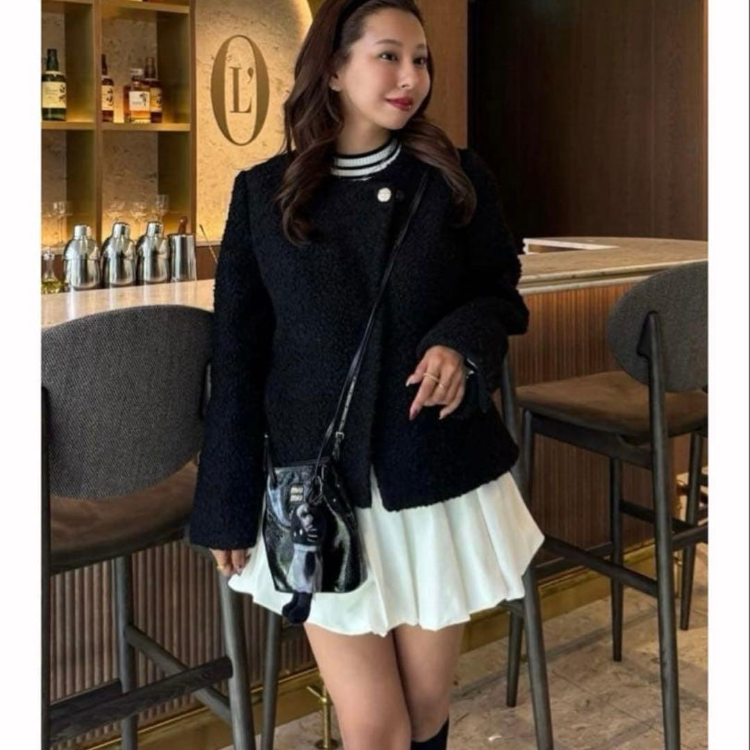 Herliptoハーリップトゥ Bubble Cotton Mini Skirt