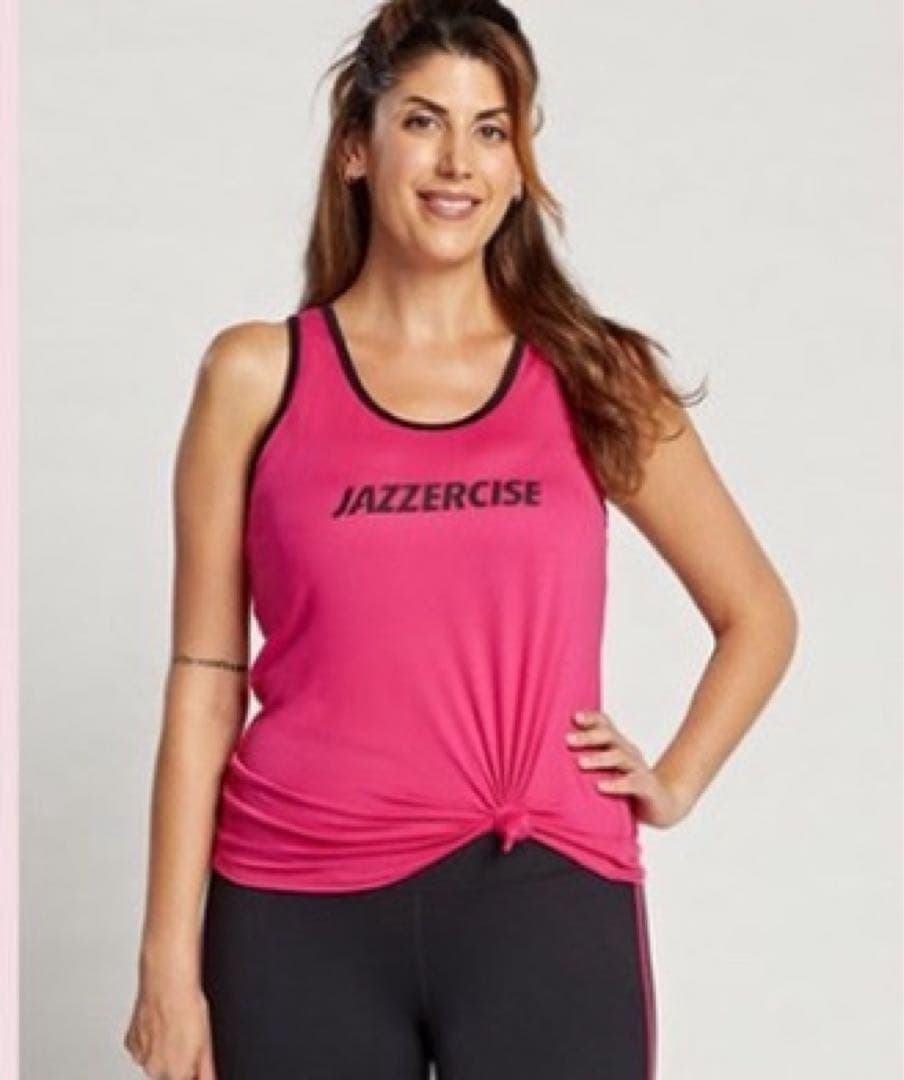 【最新作】ジャザサイズ　ピンクタンクトップL