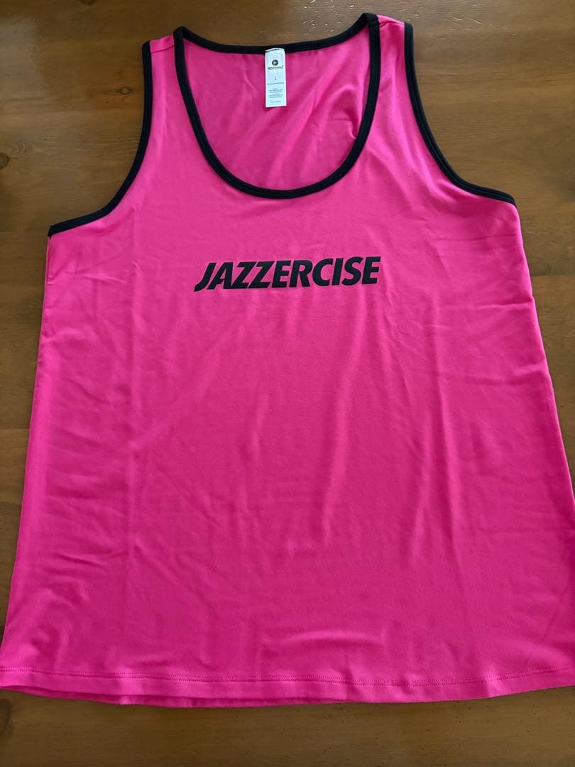 【最新作】ジャザサイズ　ピンクタンクトップL