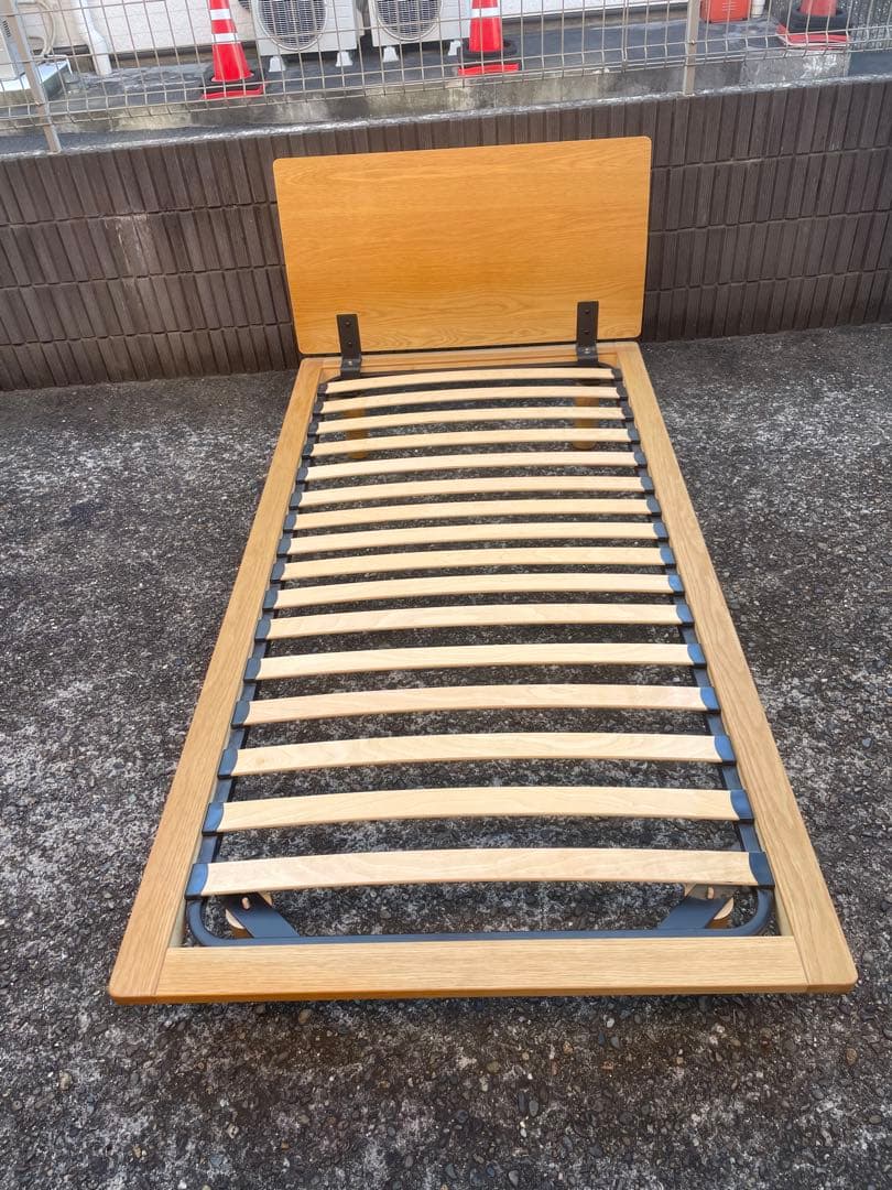 【引取限定】無印良品　ベッド　フレーム　マットレス　シングル　葛飾区