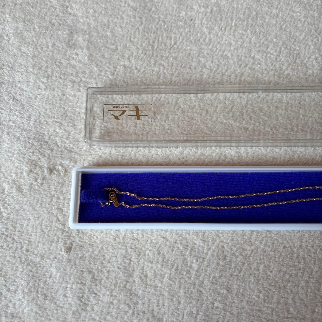 新品未使用　ルビー　ネックレス　マキ