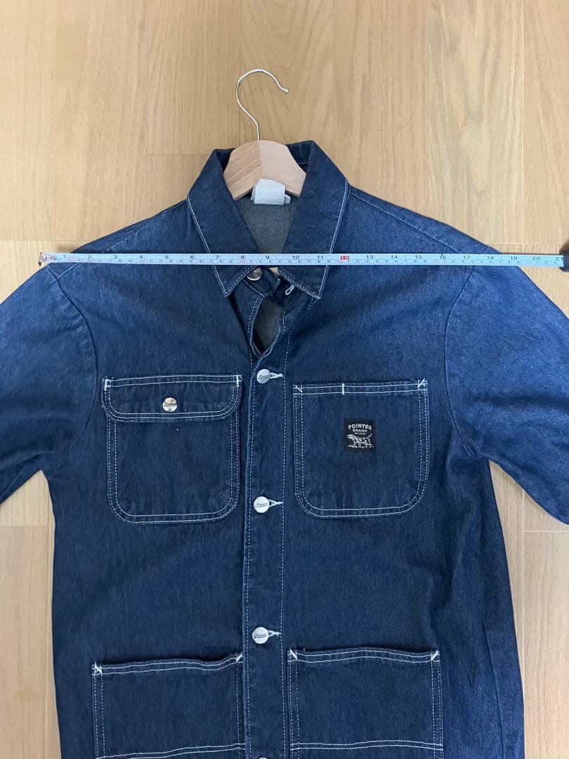 (値下げ)Pointer Brandダークデニム カバーオール
