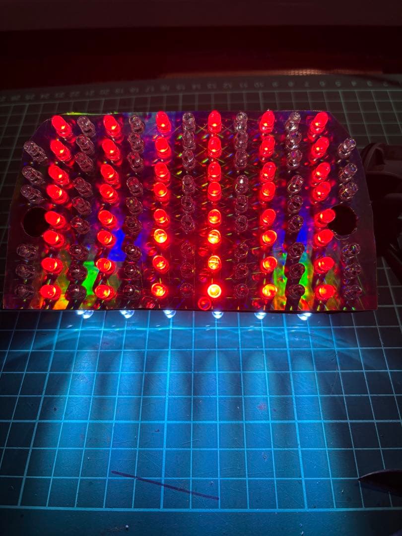 ゼファー400専用RGB LEDテール