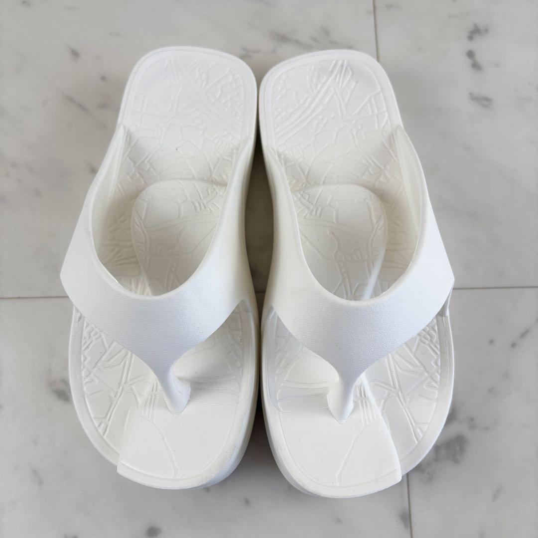 Racbaki ラクバキ イージーサンダル 24SHAS0276 ホワイト S