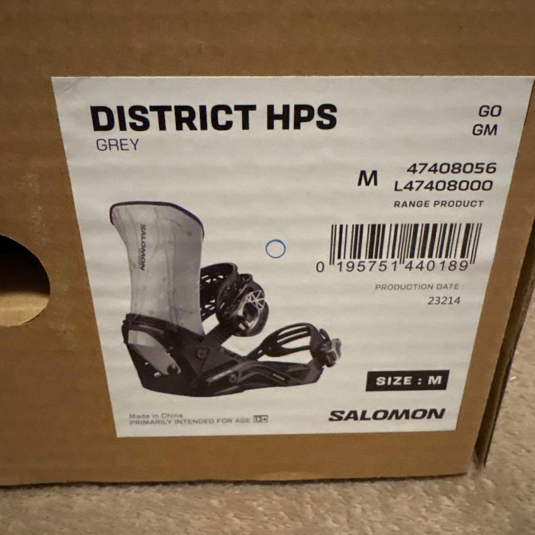 SALOMON サロモン スノーボード ビンディング DISTRICT HPS