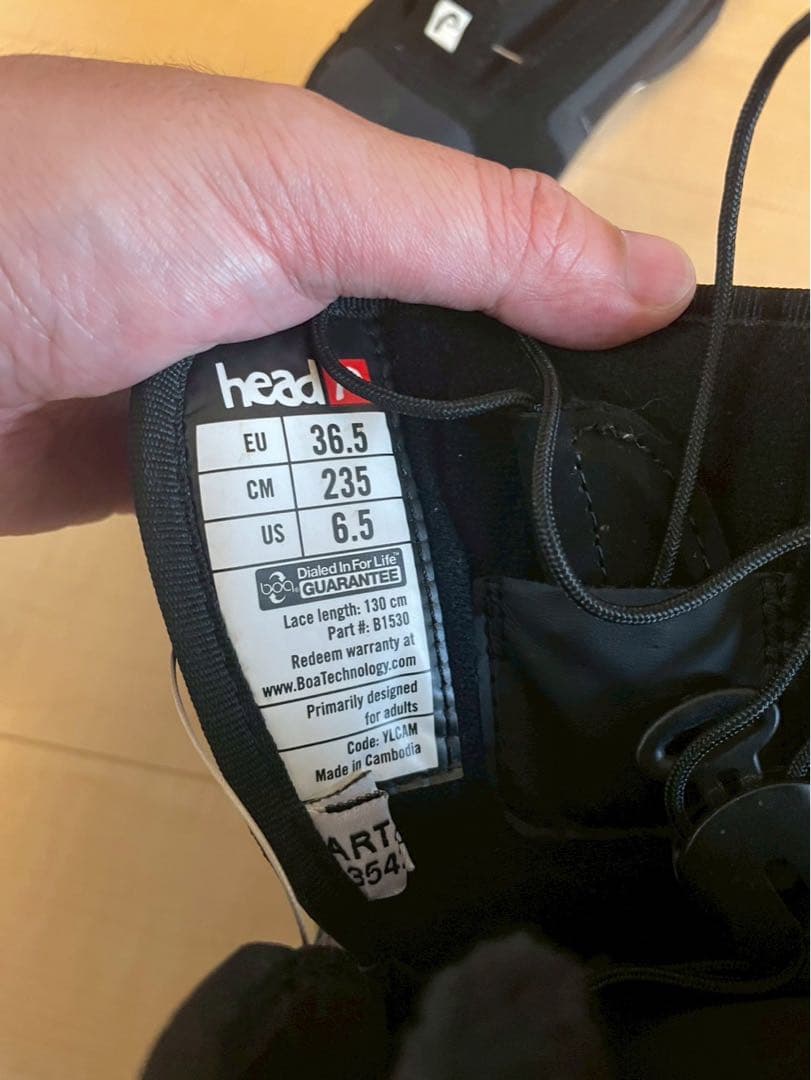 head スノーボードブーツ 女性用 US 6.5