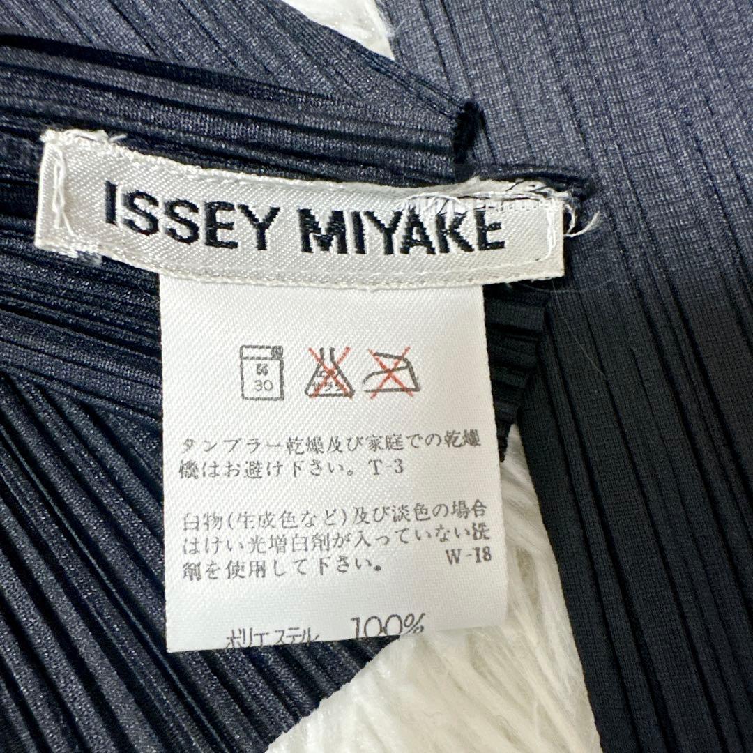 ISSEY MIYAKE イッセイミヤケ プリーツ 長袖 カットソー 黒