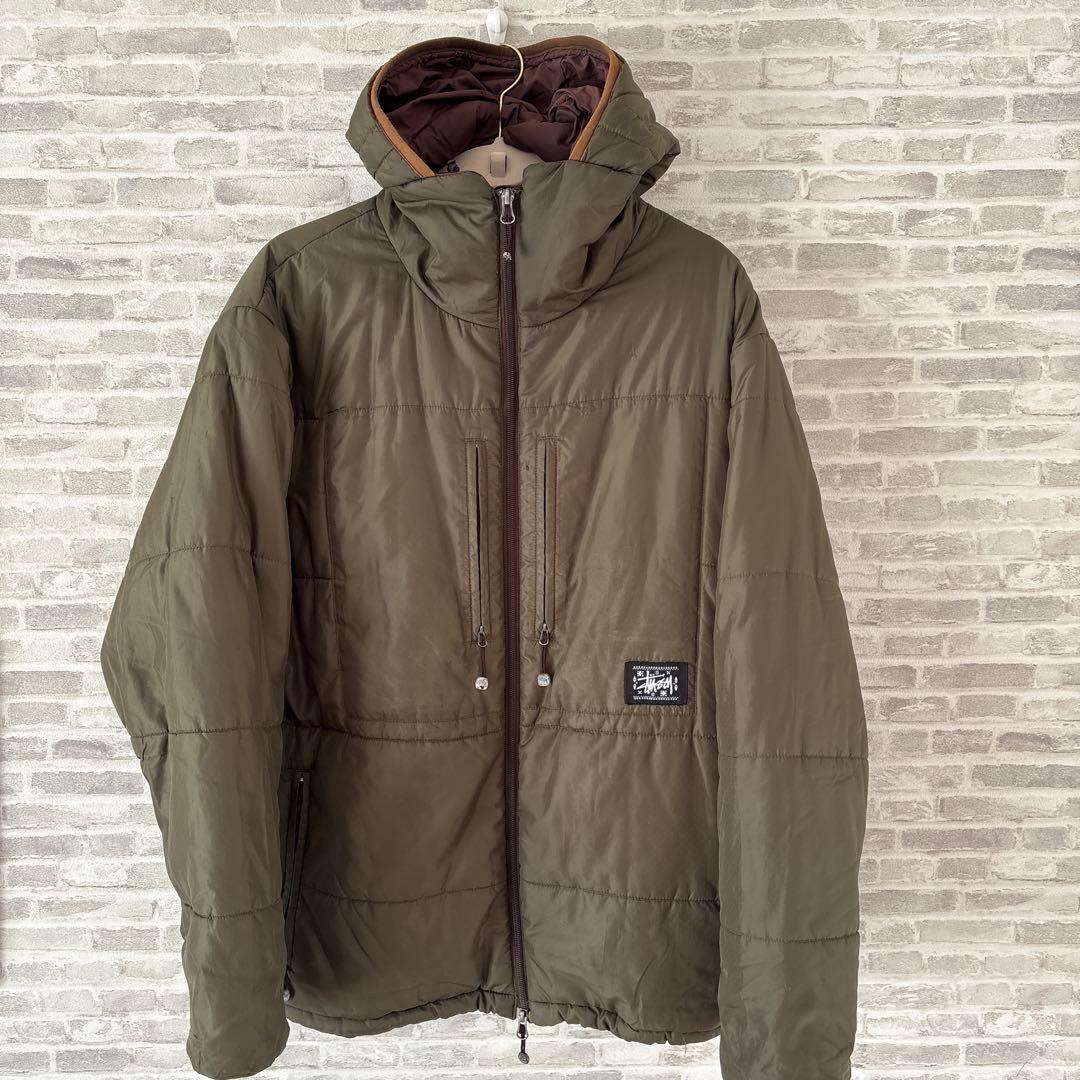 古*i様 00s old stussy ダスパーカ 中綿ジャケッ ト Ｌサイズ