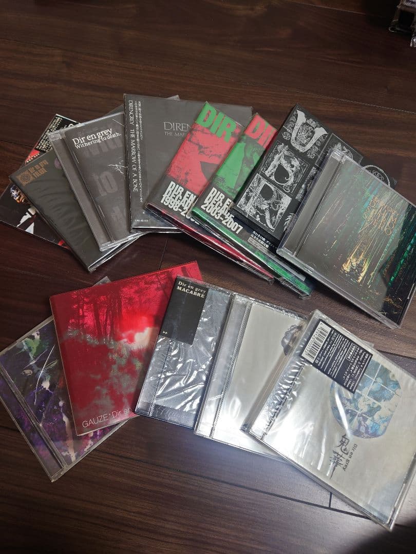 Dir en grey CD アルバム、シングルまとめ売り