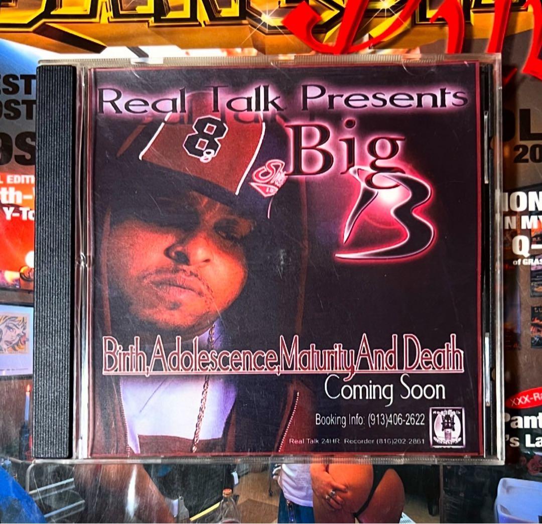 洋楽 G-RAP Big B Birth Adolescence Maturity